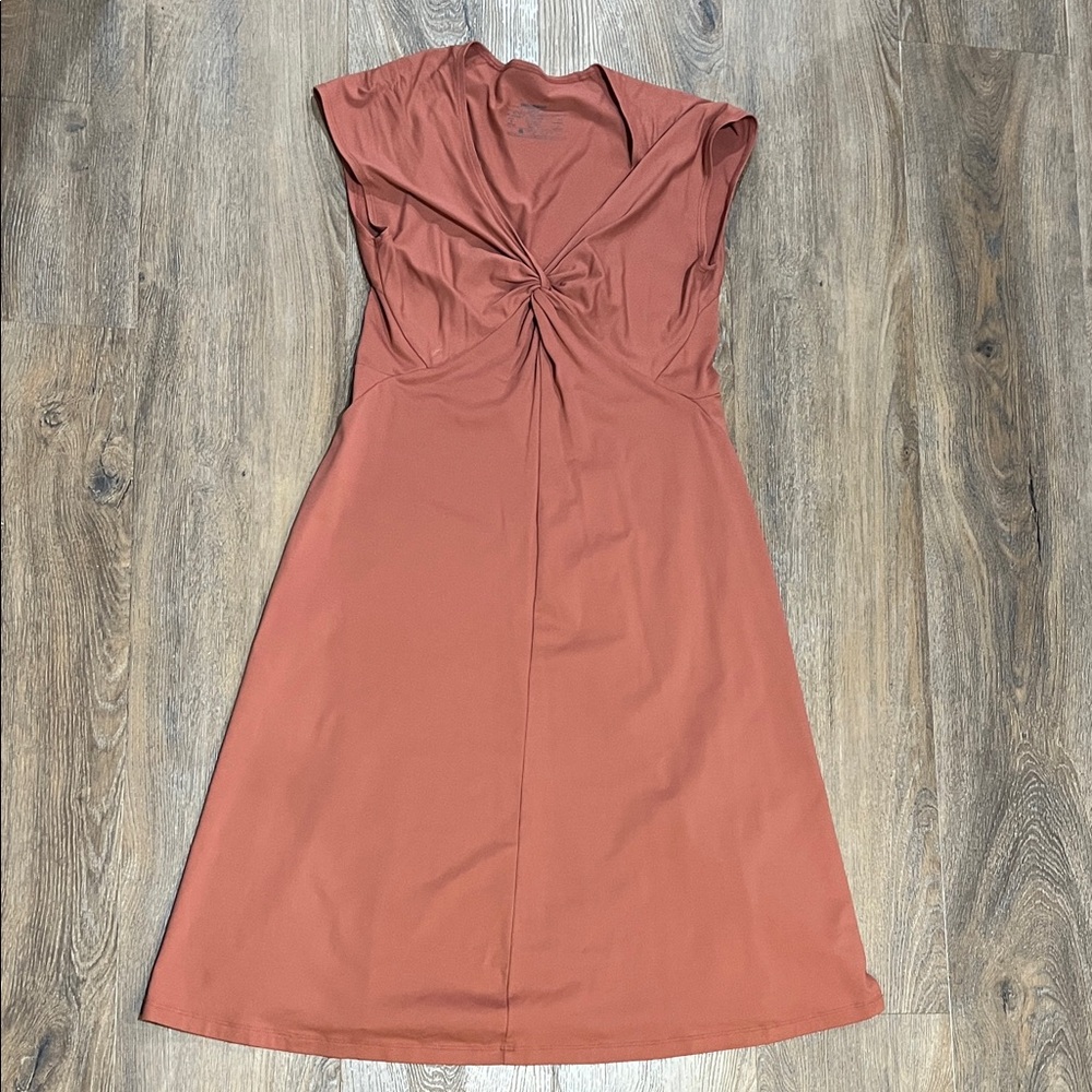 Patagonia Bandha Terracotta Midi Dress